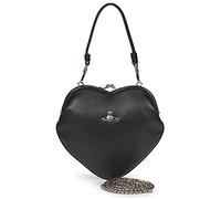 Vivienne Westwood Borsa a spalla BELLE HEART FRAME PURSE in Nero Unica