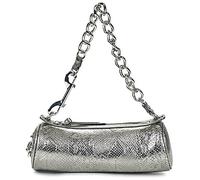 Vivienne Westwood Borsa a spalla CINDY CYLINDER BAG in Argento Unica