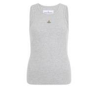 Vivienne Westwood - Canotta in cotone orb - - Tops - Donna - Grigio - XS