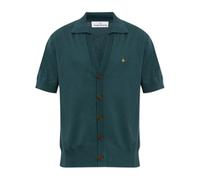 Vivienne Westwood - Cardigan a maniche corte - - Knitwear - Uomo - Verde - S
