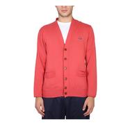 Vivienne Westwood - Cardigan con Ricamo Orb - - Knitwear - Uomo - Rosso - L