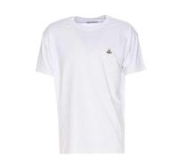 Vivienne Westwood - Classic T-shirt Multicolour Orb - - Tops - Donna - Bianco - XL