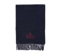 Vivienne Westwood - Embroidered Scarf - - Accessories - unisex - Blu - ONE SIZE