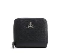 Vivienne Westwood Grain Medium Portafoglio nero, pelle sintetica, donna