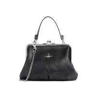 Vivienne Westwood Granny Frame Grain Borsa a mano nero, pelle sintetica, donna