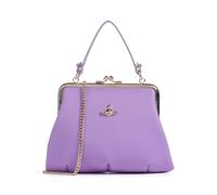 Vivienne Westwood Granny Frame Saffiano Borsa a tracolla viola, pelle sintetica, donna