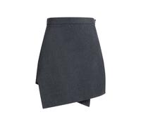 Vivienne Westwood Gray Wool Mini Skirt - IT42 | L