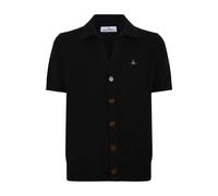 Vivienne Westwood, ,Knitwear ,Uomo ,Nero ,M Polo Cardigan