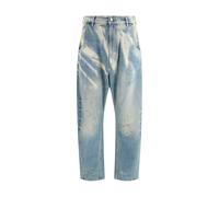 Vivienne Westwood Light Blue Cotton Relaxed Fit Jeans - L