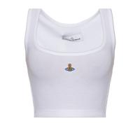 Vivienne Westwood - Logo Top - - Tops - Donna - Bianco - L