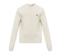 Vivienne Westwood - Maglione Alex Girocollo - - Knitwear - Uomo - Beige - L