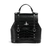 Vivienne Westwood Max Embossed Croc Small Zaino nero, pelle, donna, 7L