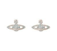 Vivienne Westwood - Mini Bas Relief Earrings - - Accessories - Donna - Grigio - ONE SIZE