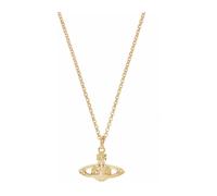 Vivienne Westwood - Mini Bas Relief Orb Necklace - - Accessories - Donna - Giallo - ONE SIZE