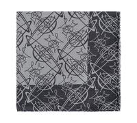 Vivienne Westwood - Monogram Scarf - - Accessories - unisex - Grigio - ONE SIZE