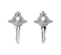 Vivienne Westwood - Orecchini Curzio - - Accessories - Donna - Grigio - ONE SIZE