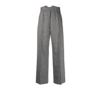 Vivienne Westwood - Pantaloni Lauren a Gamba Dritta - - Trousers - Donna - Nero - M