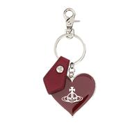 Vivienne Westwood - Portachiavi in Metallo con Design a Due Toni - - Accessories - Donna - Rosso - ONE SIZE
