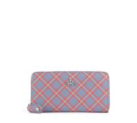 Vivienne Westwood Saffiano Printed Classic Portafoglio multicolore, pelle sintetica, donna