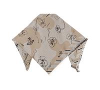Vivienne Westwood - Sciarpa in Cotone con Monogramma - - Accessories - unisex - Beige - ONE SIZE