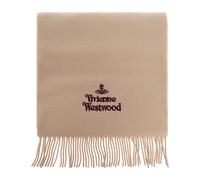 Vivienne Westwood - Sciarpa in lana con logo - - Accessories - unisex - Beige - ONE SIZE