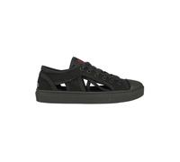 Vivienne Westwood, ,Shoes ,Uomo ,Nero ,41 EU Sneakers in Tela di Cotone Punta Rotonda