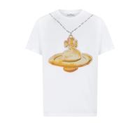 Vivienne Westwood - T-Shirt Orb Classic - - Tops - Uomo - Bianco - S