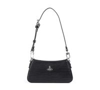 Vivienne Westwood Tasha Embossed Croc Mini Borsa a spalla nero, pelle, donna