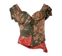 Vivienne Westwood - Top Senza Maniche "Drunken" - - Blouses & Shirts - Donna - Multicolore - M
