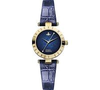 Vivienne Westwood VV092NVNV Orologio da Polso da Donna, Pelle, Blu