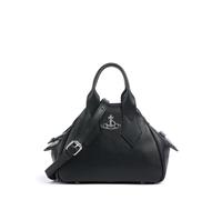 Vivienne Westwood Yasmine Grain Small Borsa a mano nero, poliuretano, donna
