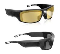 ViView Occhiali Bluetooth intelligenti per uomini e donne, volume ultra forte, occhiali di sicurezza con altoparlante Bluetooth ricaricabili luci LED, durata 20 ore, telaio TR90 ANSI Z87.1