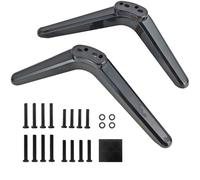 VIVIIHOO - Gambe per TV Universali, Supporto TV Compatibile 16-21 mm, per Televisori LED/LCD 20-65 Pollici, con Piedini Antiscivolo e Viti Incluse