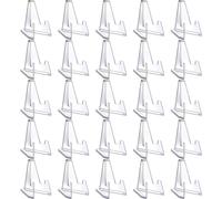 VIVIIHOO Set di 25 supporti per carte in acrilico - Portamonete & Espositore per carte da collezione, Immagini e medaglie - Alta qualità e design stabile.