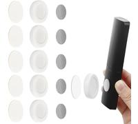 VIVIIHOO Set di 5 telecomandi magnetici da Parete in Bianco - Supporto per riporre i telecomandi in casa e in Ufficio