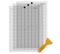 VIVIIHOO Tappetino da Taglio Confezione da 3 Tappetini da Taglio di Ricambio autoadesivi-Standard Grip, Stronggrip -Tappetino da Taglio per Plotter Antiscivolo e Durevole da 8x12 Pollici.