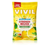 VIVIL Melissa con 8 vitamine, 1 bustina, caramelle multivitaminiche al sapore di melissa, senza zucchero e vegano, 1 x 120 g