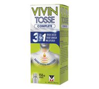 Vivin Tosse Complete 3in1 Pocket Tosse Secca Grassa Mal di Gola, 14 Stickpack