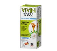 Vivin Tosse Pediatrico allevia la tosse e il mal di gola in sciroppo da 150ml con prezzo promo