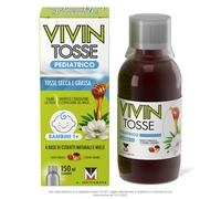 Menarini VIVIN TOSSE PEDIATRICO SCIROPPO PER TOSSE SECCA E GRASSA GUSTO FRAGOLA E CREME CARAMEL 150 ML