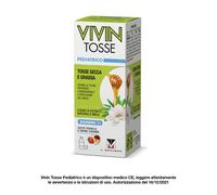 VIVIN VIVIN TOSSE PEDIATRICO SCIROPPO PER TOSSE SECCA E GRASSA GUSTO FRAGOLA E CREME CARAMEL 150 ML