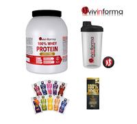 Vivinforma 100% Whey protein 750g + bustina Bolero e proteine 30g + Shake GRATIS