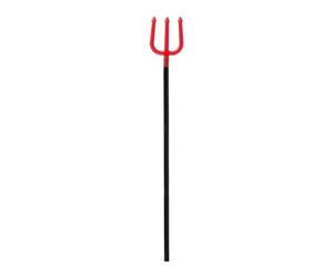 viving -93518 Tridente Demone Rimovibile Taglia 107 Cm, Liscio, Multicolore (1)