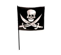 Viving Costumes 201488 Pirate Flag, 46 x 32 cm, Multi Color, One Size