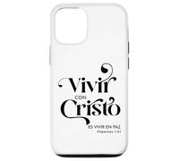 Vivir con Cristo es vivir en paz Custodia per iPhone 12/12 Pro