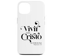 Vivir con Cristo es vivir en paz Custodia per iPhone 13