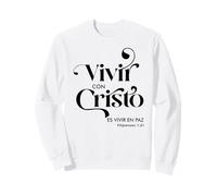 Vivir con Cristo es Vivir en Paz Felpa