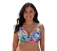 Vivisence 3203 Bikini Pezzo sopra Coppa Morbida, Multicolore,4D