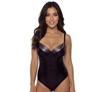 Vivisence Costume Intero Femminile Uniforme 3108, Nero-Oro,2G