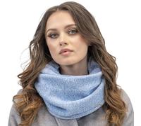 VIVISENCE Donna Inverno Loop Sciarpa In Moda Accogliente Filo Caldo Fredda Giorni Invernali Donne Elegante Melange Pattern Decorativi E Sportivi Inverno Autunno Modello 7108